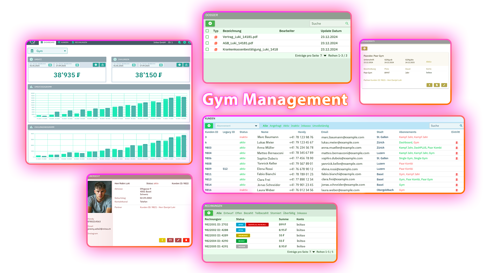 Gym Management System Overview